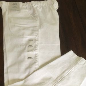 Croft & Barrow white pants BRAND NEW w/tags size 12P Regular